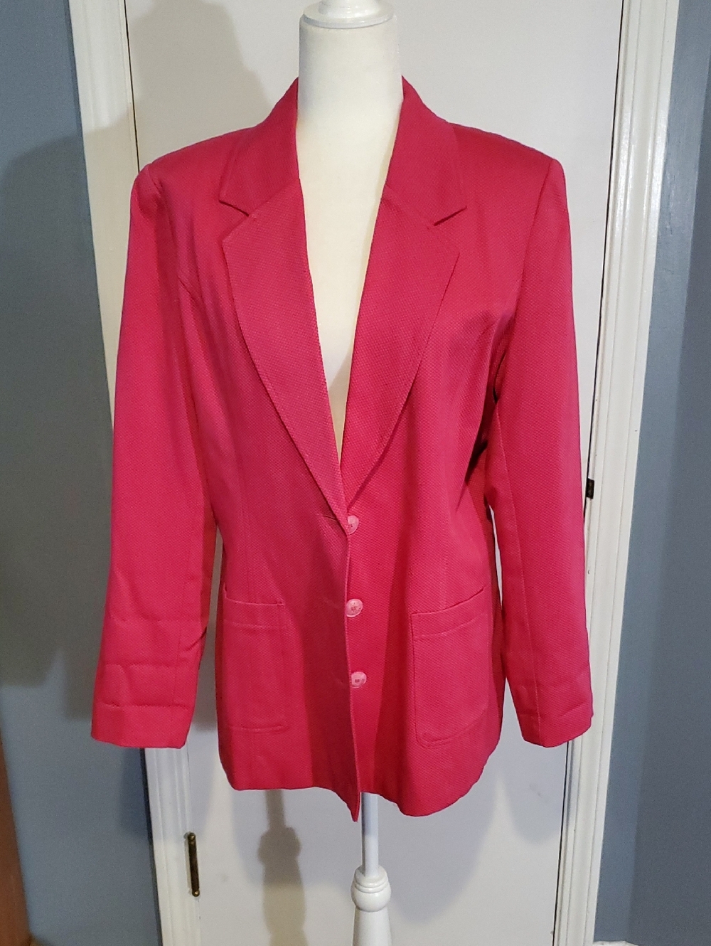 Tailored Pink Women's Blazer Jacket